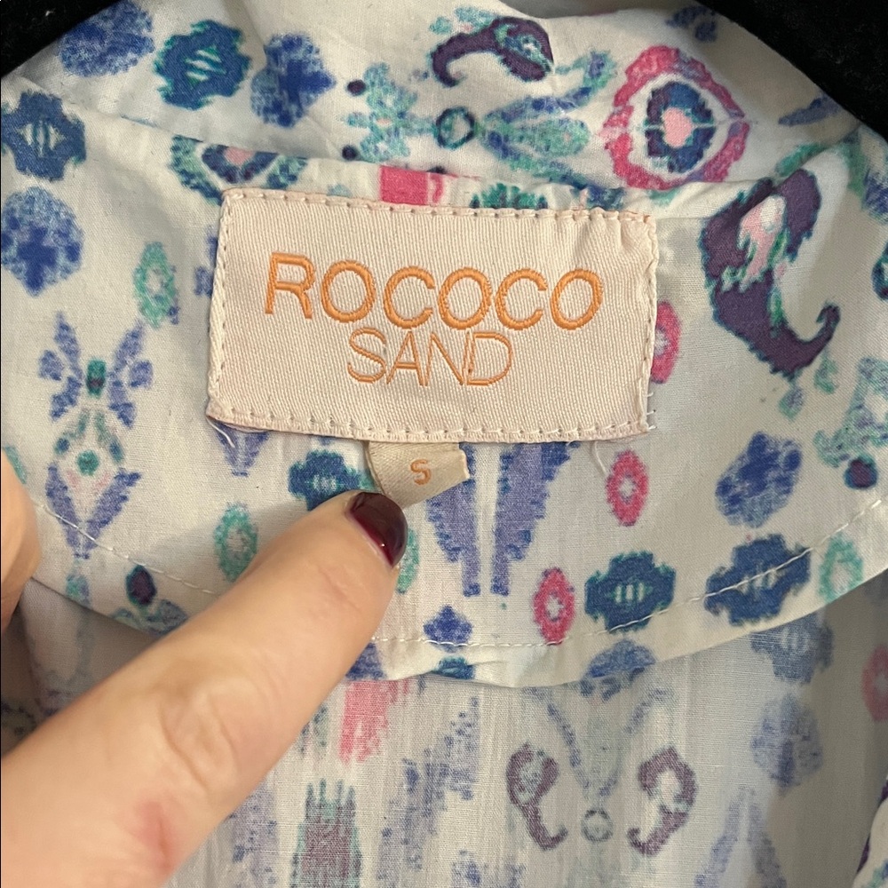 Rococo Sand Multicolor Patterned jumpsuit Small - image 2